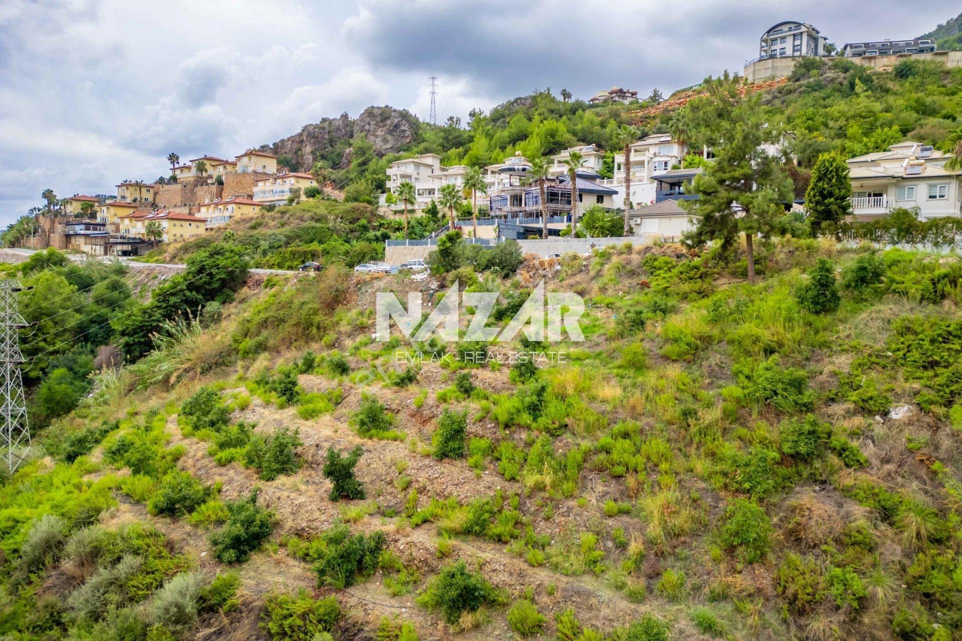 Alanya Tepe’de 1.000 M2 Deniz Manzaralı İmarlı Arsa — fotoğraf 11