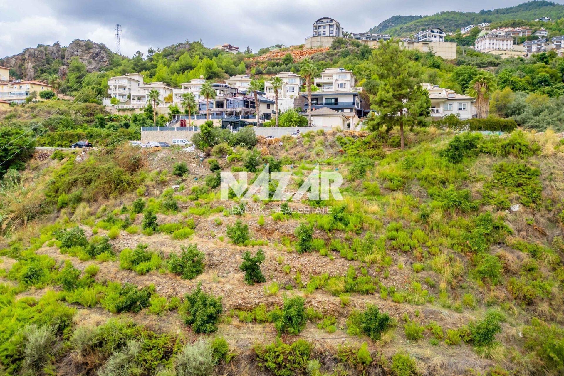 Alanya Tepe’de 1.000 M2 Deniz Manzaralı İmarlı Arsa — fotoğraf 12