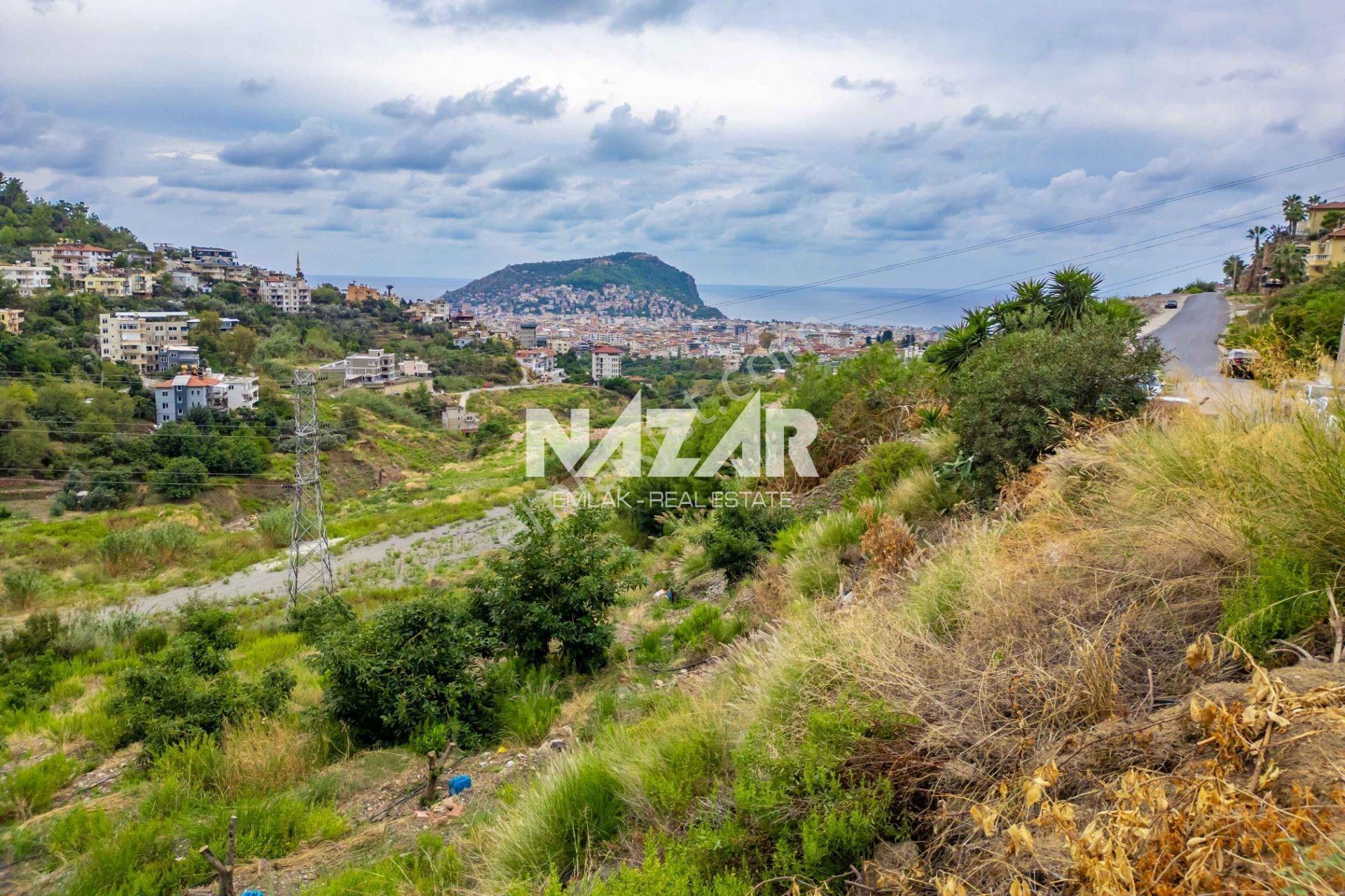 Alanya Tepe’de 1.000 M2 Deniz Manzaralı İmarlı Arsa — fotoğraf 14