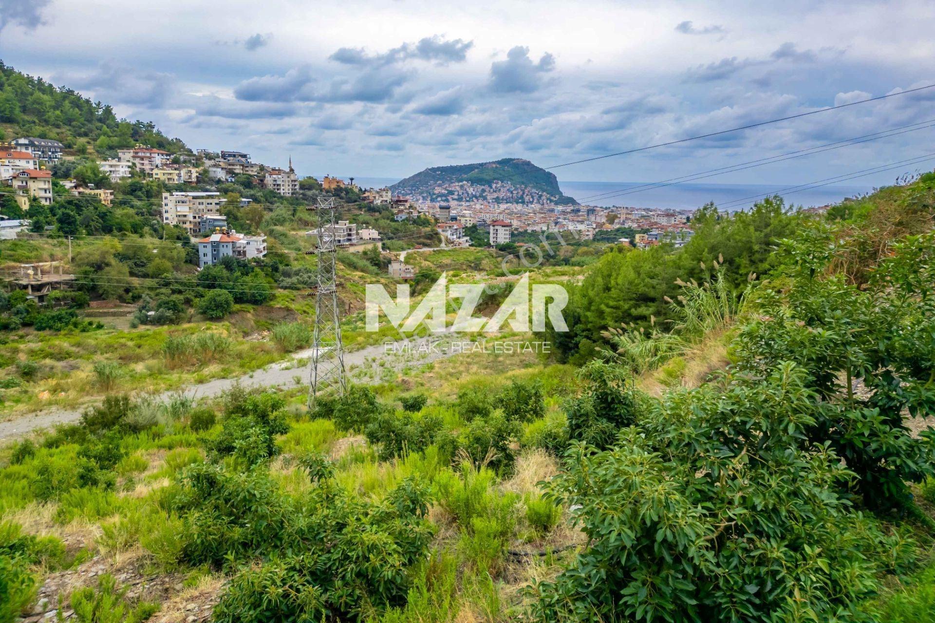 Alanya Tepe’de 1.000 M2 Deniz Manzaralı İmarlı Arsa — fotoğraf 16