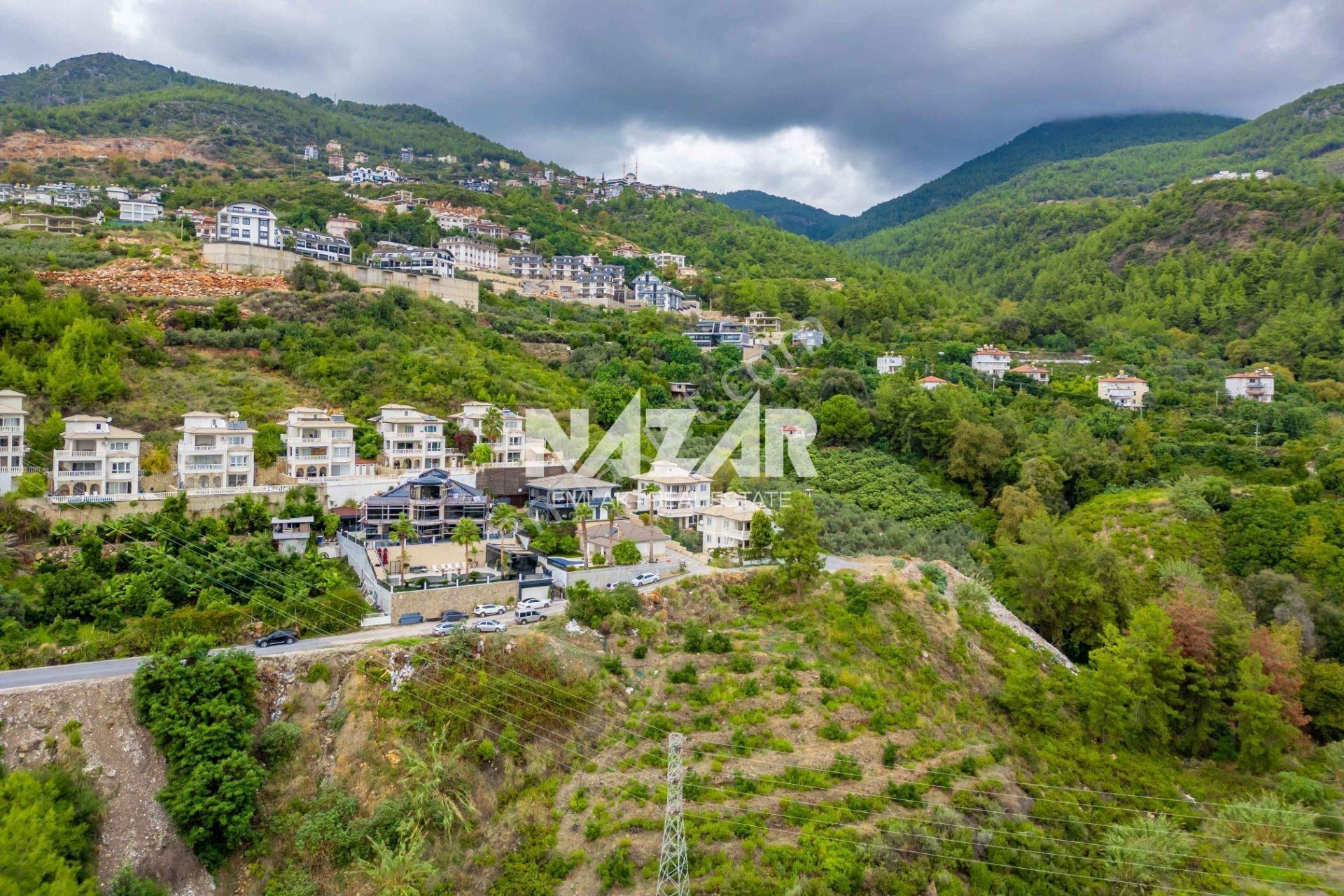 Alanya Tepe’de 1.000 M2 Deniz Manzaralı İmarlı Arsa — fotoğraf 17