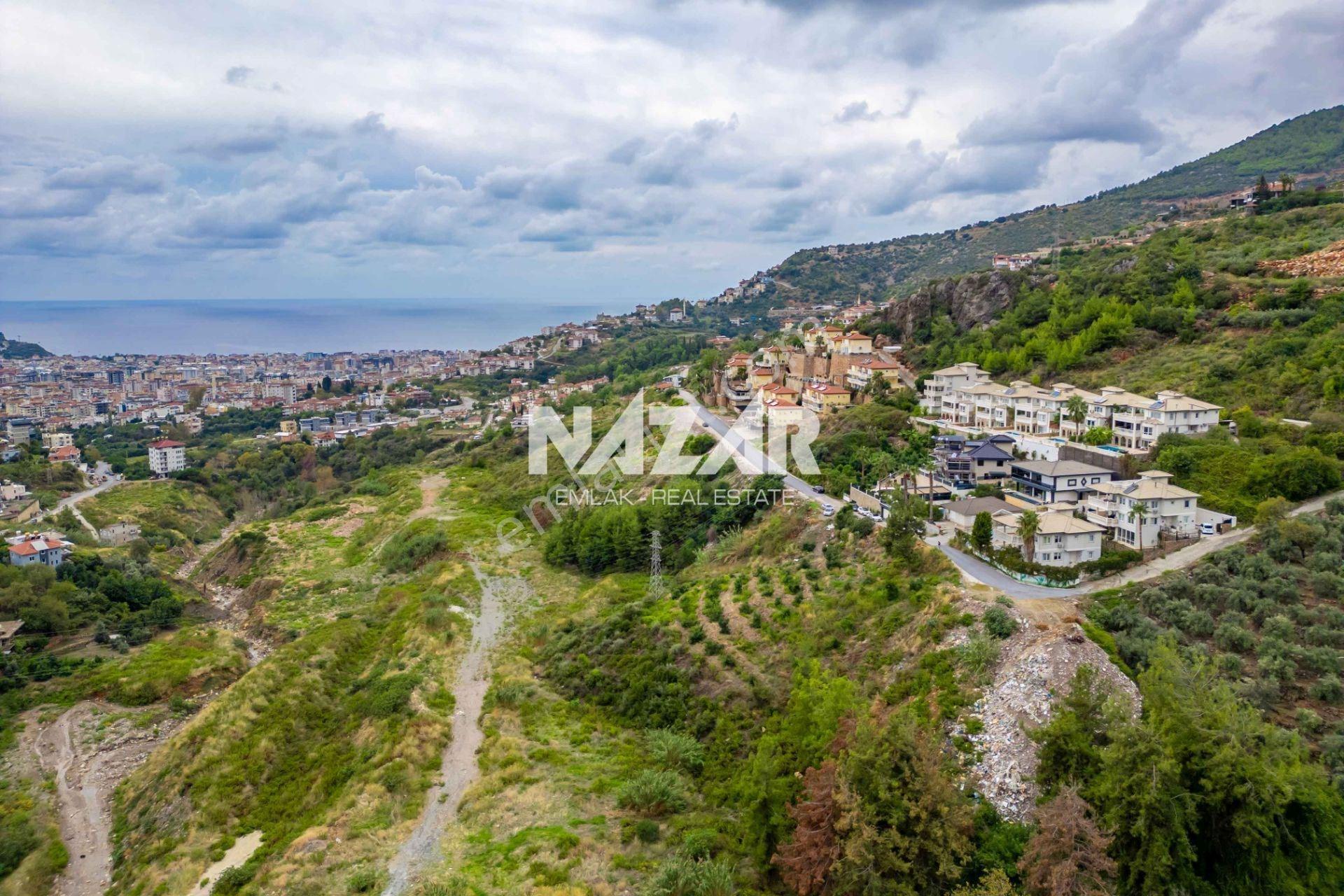Alanya Tepe’de 1.000 M2 Deniz Manzaralı İmarlı Arsa — fotoğraf 19