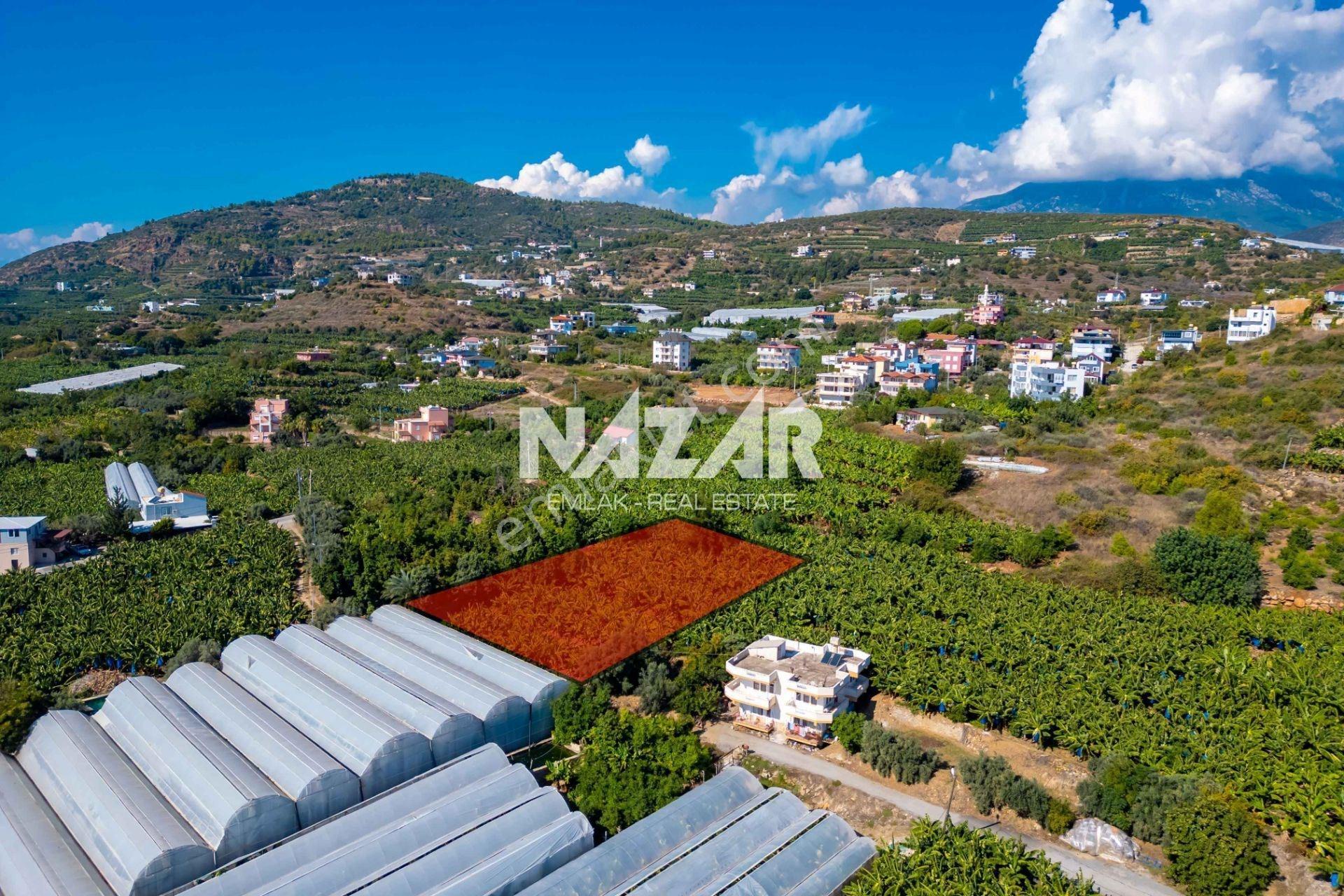 Alanya İshaklı’da 1.665 M2 Deniz Manzaralı Tarla — fotoğraf 6