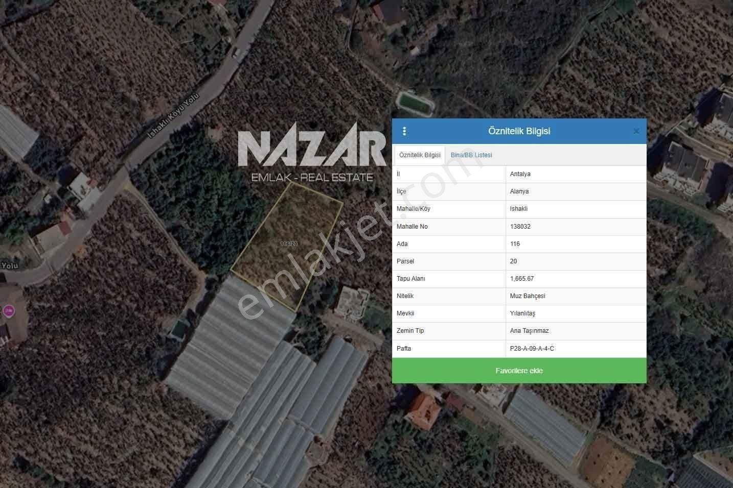 Alanya İshaklı’da 1.665 M2 Deniz Manzaralı Tarla — fotoğraf 7
