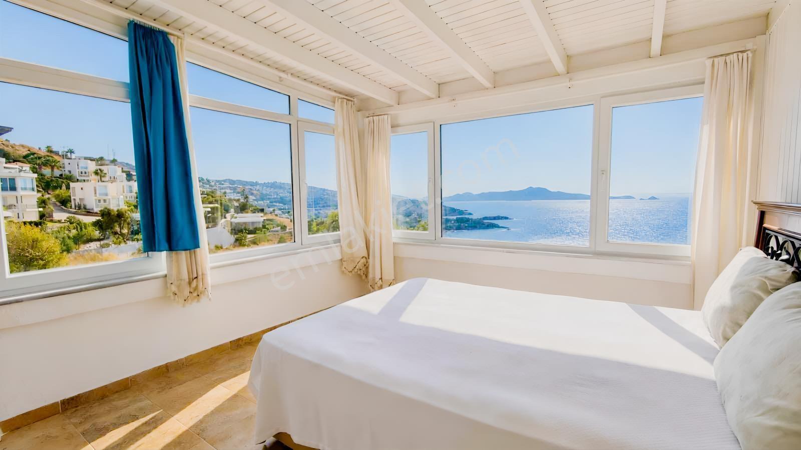 Bodrum Onurkent Sıtesınde Yalıkavak Ve Gunbatımı Manzaralı Vılla — fotoğraf 26
