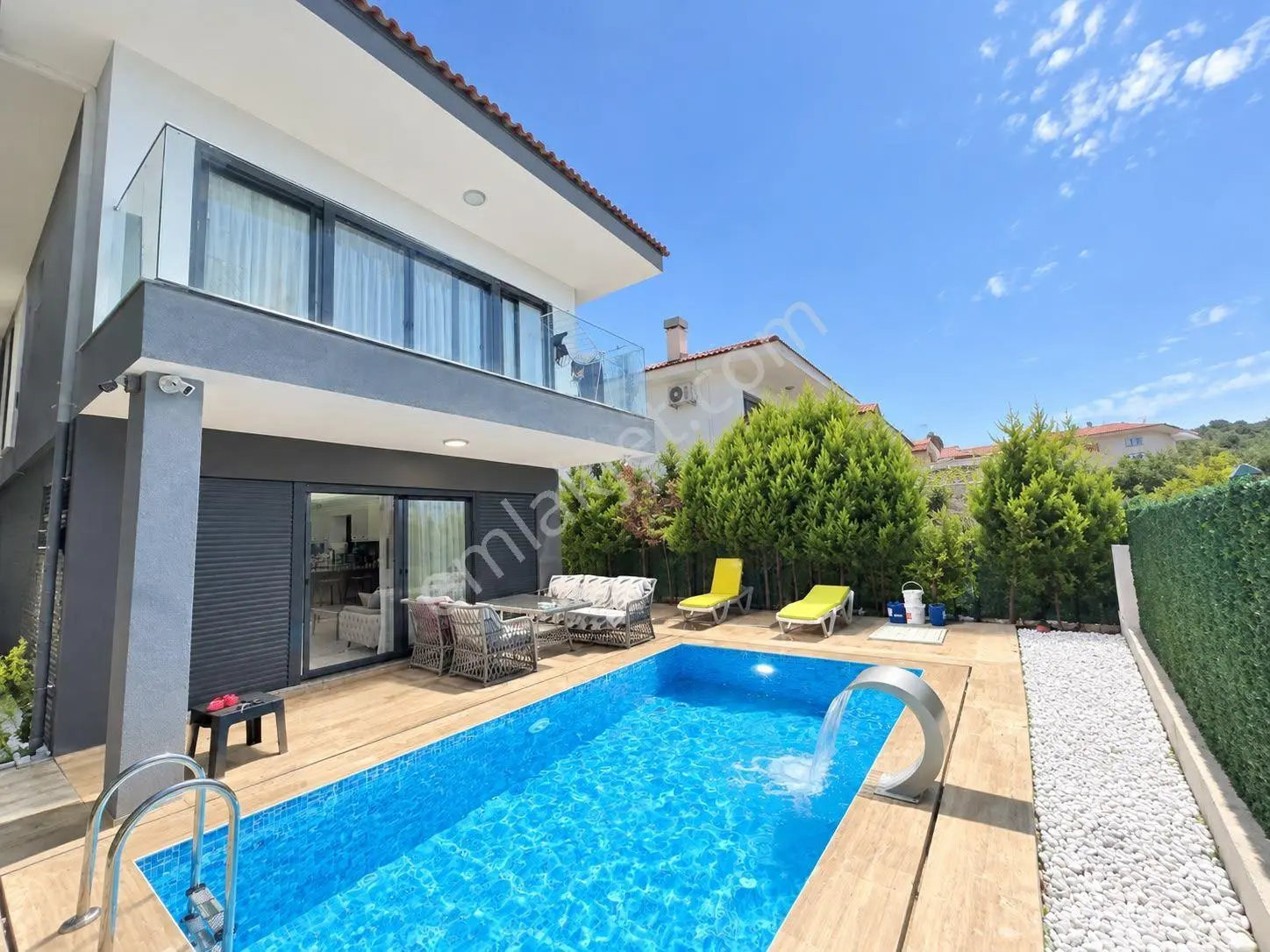 Davutlarda Özel Havuzlu Tek Müstakil Ful Eşyalı Bahçeli Villa — fotoğraf 5