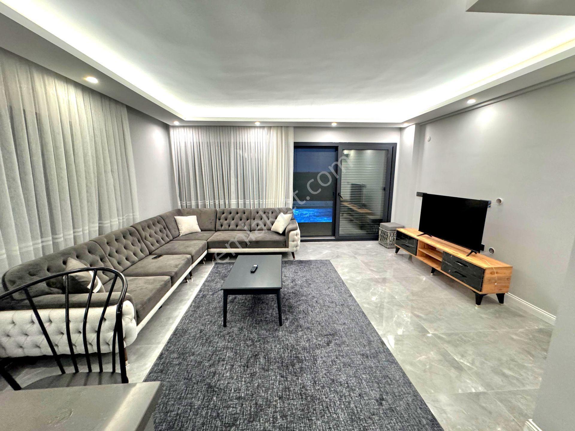 Davutlarda Özel Havuzlu Tek Müstakil Ful Eşyalı Bahçeli Villa — fotoğraf 21