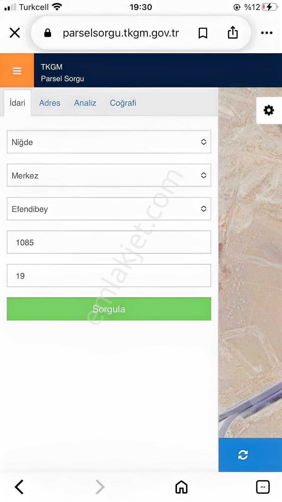 Niğde Merkez Efendibey Mahallesinde Satılık 776 M² Parsel — fotoğraf 2