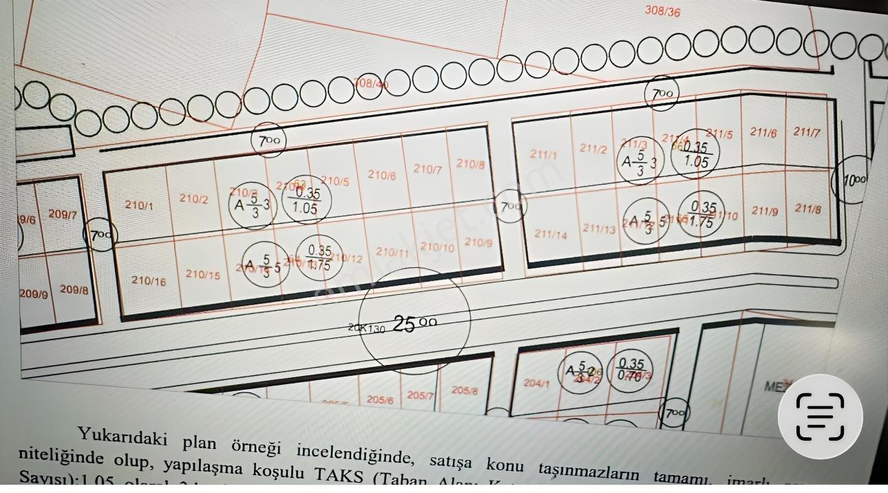İzmir Kemalpaşa Ören75 De Satılık Konut İmarlı Arsa 6 Dairelik — fotoğraf 17