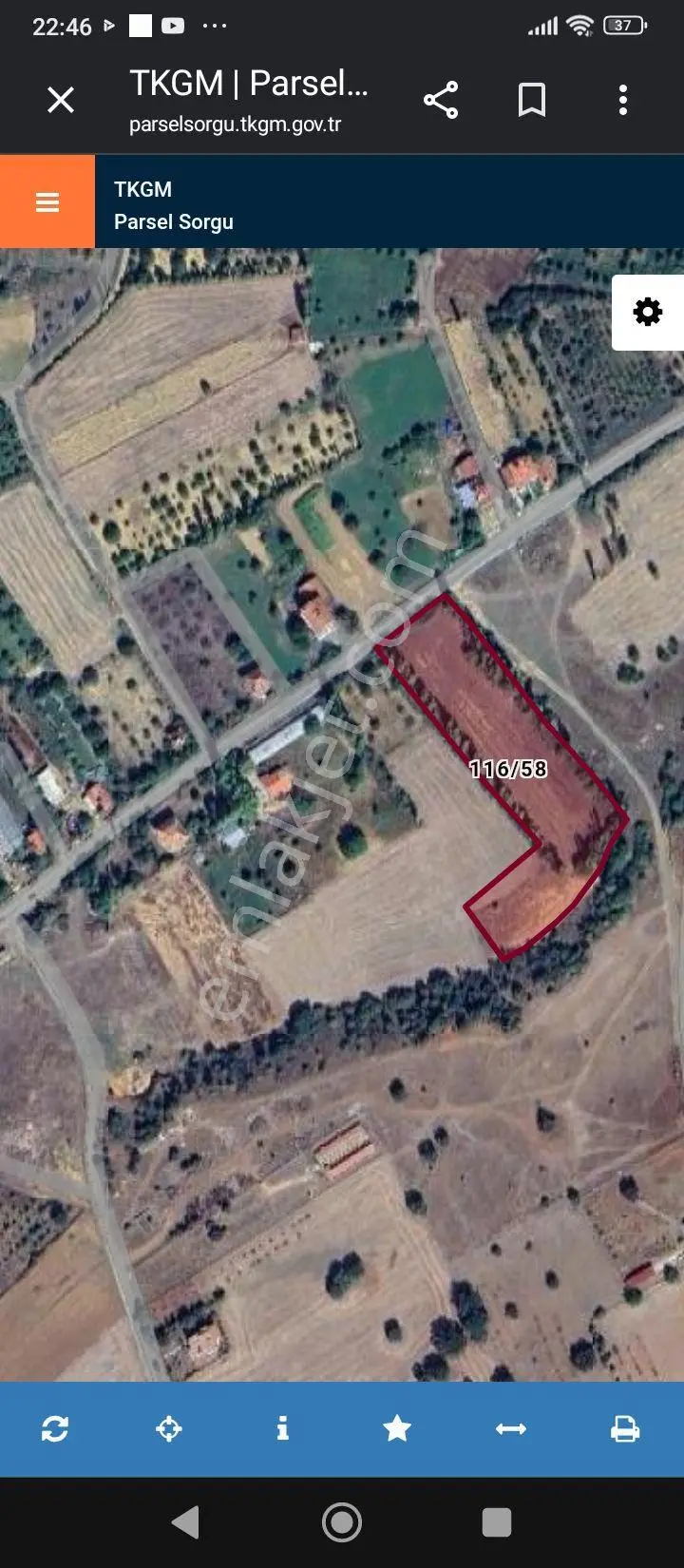 Wisrem Den Banaz Bağkonakta İçerisinde 80 M2 Prefabrik Ev Bulunan Satılık Çiftlik — fotoğraf 2