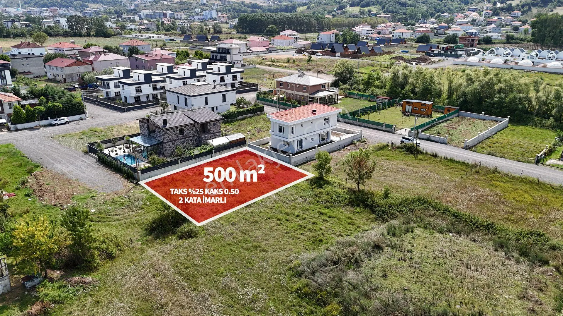 Denize Yakın Villalar Bölgesi 500 M Satılık Arsa — fotoğraf 8