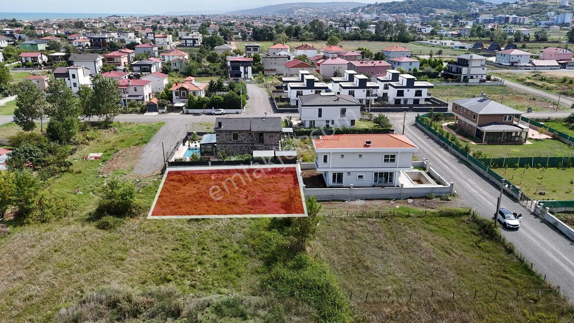 Denize Yakın Villalar Bölgesi 500 M Satılık Arsa — fotoğraf 9