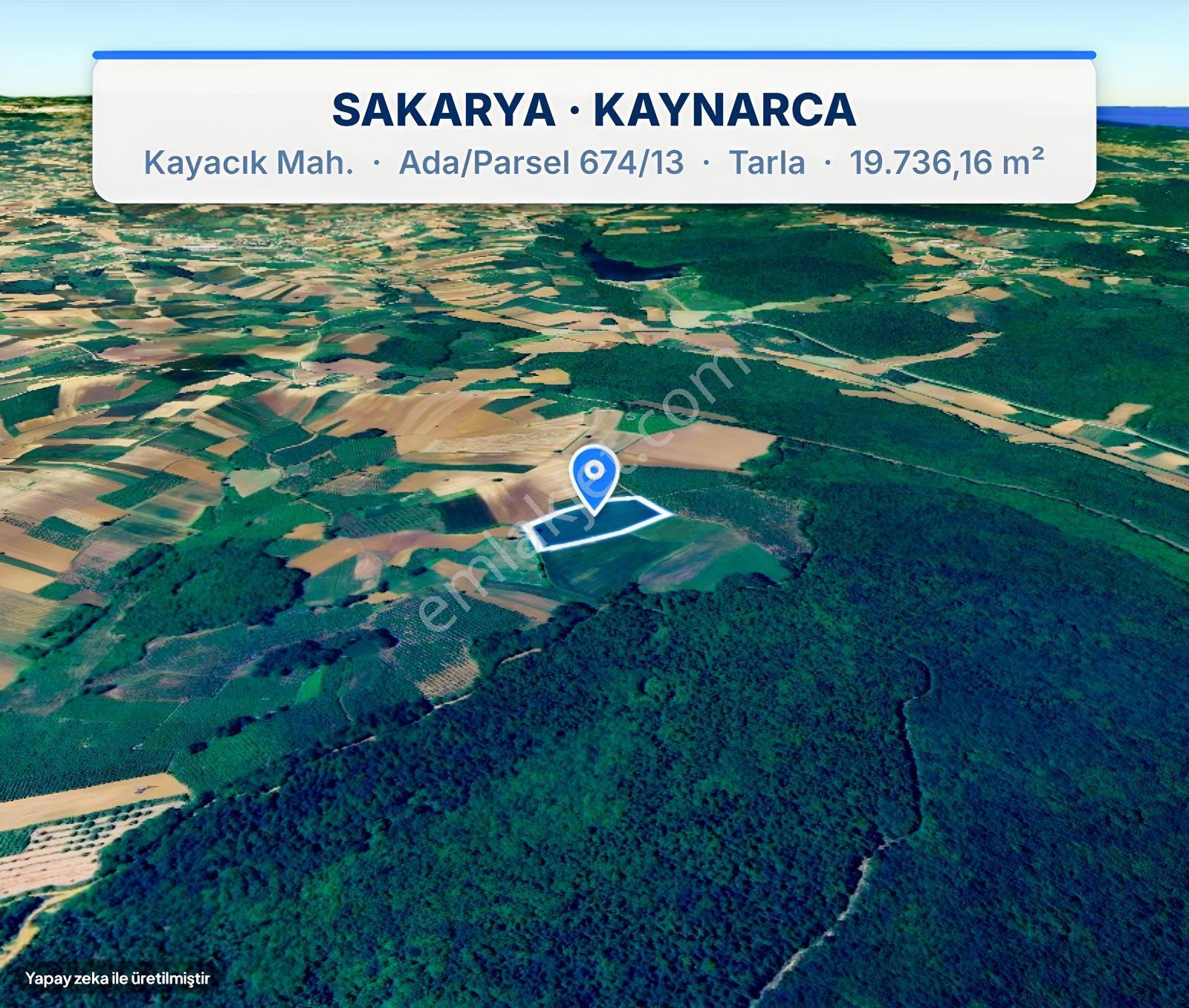 Seda Terzioğlundan Kaynarca Kayacıkta 19.736 M² Yatırımlık Tarla — fotoğraf 2