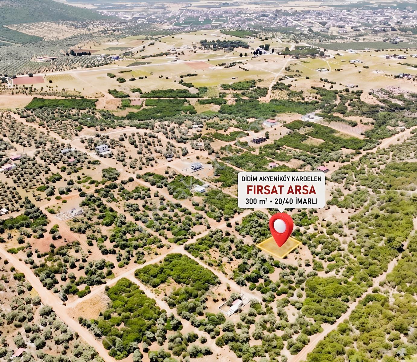 Kendi Villanı İnşa Et! Didim Akyeniköy'De 300 M² Fırsat Arsa