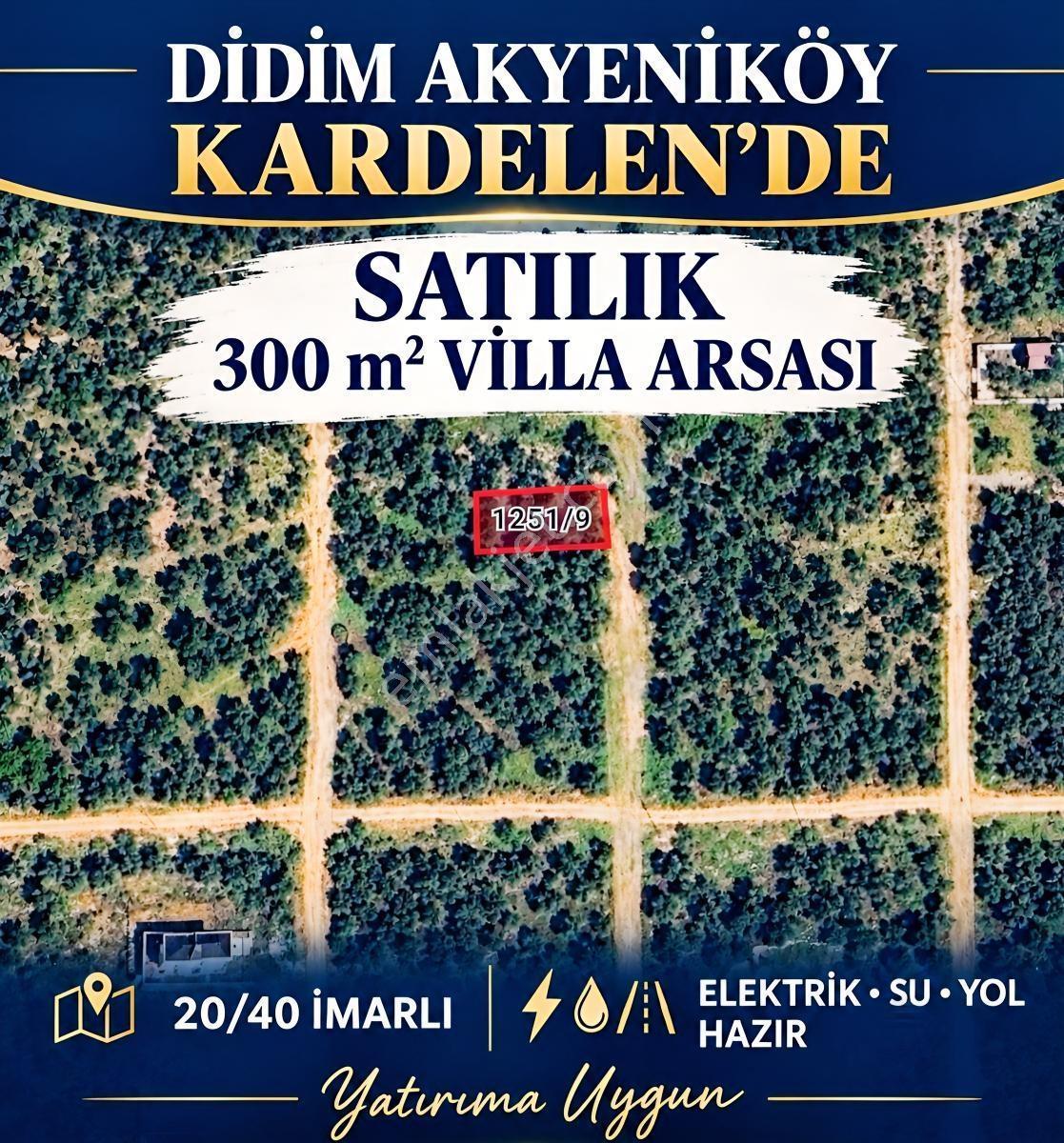 Kendi Villanı İnşa Et! Didim Akyeniköy'de 300 M² Fırsat Arsa — fotoğraf 2