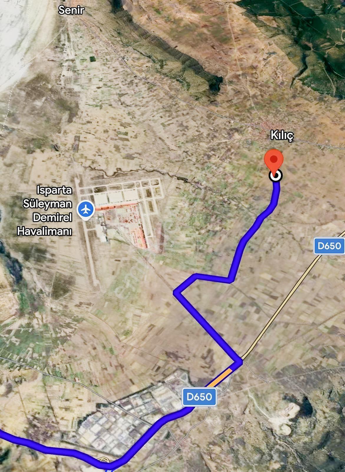 Hilal Gayrimenkulden Keçiborlu Kılıçta 4256M2 Acil Satılık!