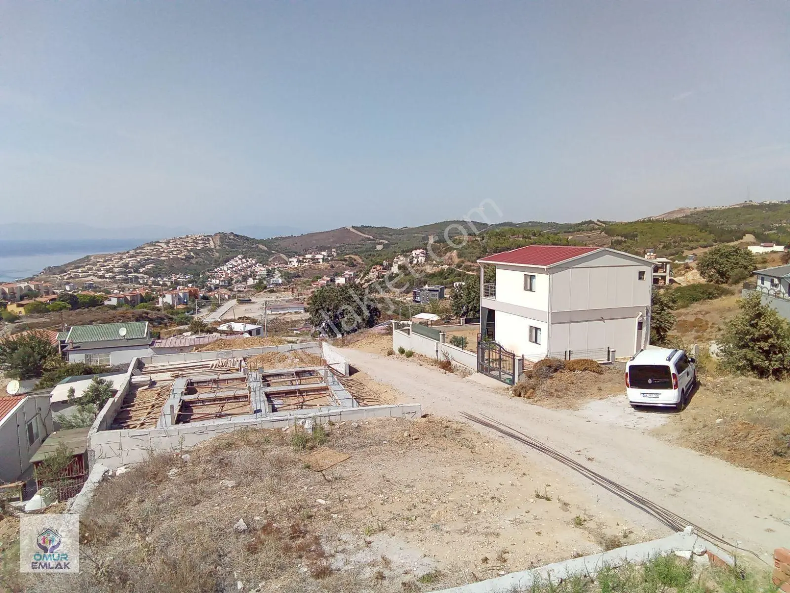 Seferihisar Ömür Beldesinde Muhteşem Deniz Manzaralı Tripleks — fotoğraf 9
