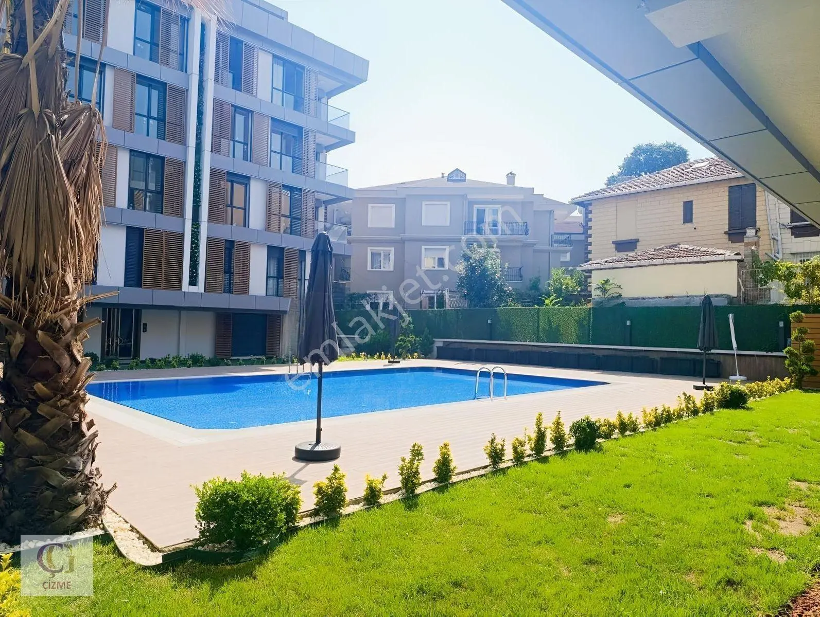 Çizme Gayrimenkul'den Havuzlu Site İçinde Satılık 3+1 — fotoğraf 21