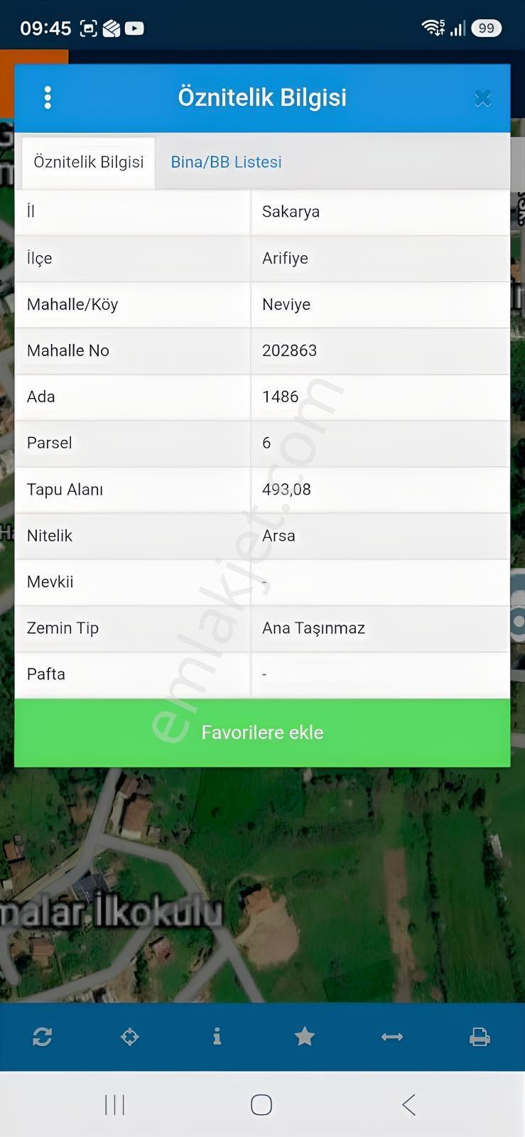 Alp Gayrimenkulden Sakarya Arifiye Neviyede Satılık Fırsat Arsa — fotoğraf 5