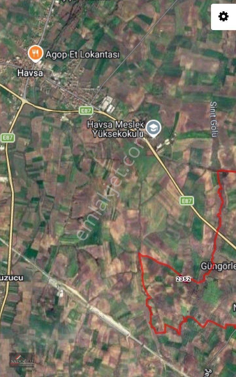 Havsa Necatiye'de 11.600 M2 Satılık — fotoğraf 3