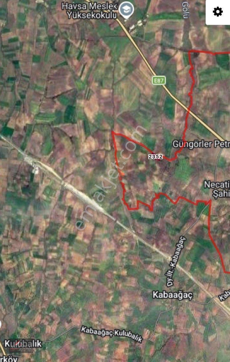 Havsa Necatiye'de 11.600 M2 Satılık — fotoğraf 5