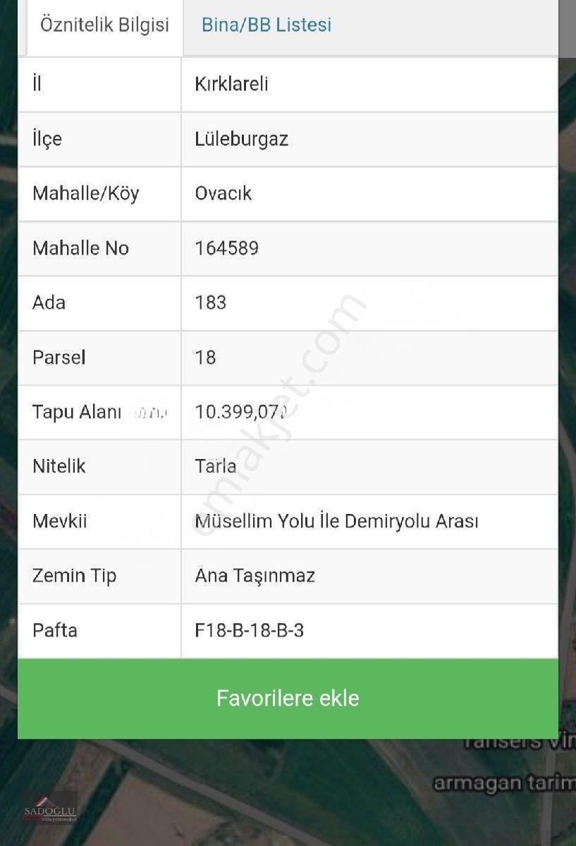 Ovacık Köy Meydanına Yakın 1.886 M2 Satılık — fotoğraf 25