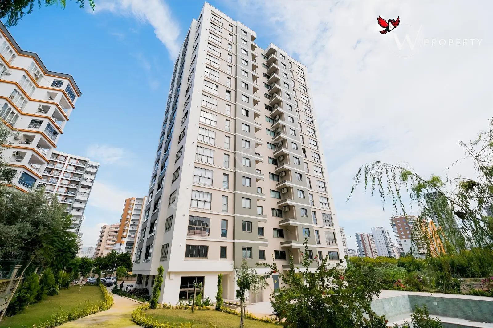 W Property'Den Çiftlikköy'De Sıfır Eşyalı Satılık 1+1