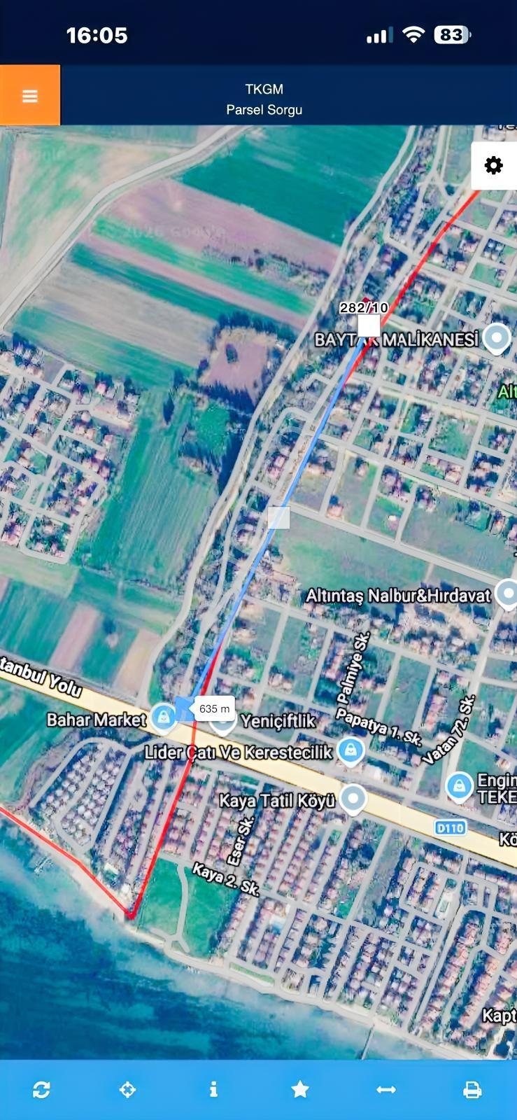 Marmaraereğlisi Çeşmelide Satılık 303 M2 İmarlı Müstakil Arsa — fotoğraf 3