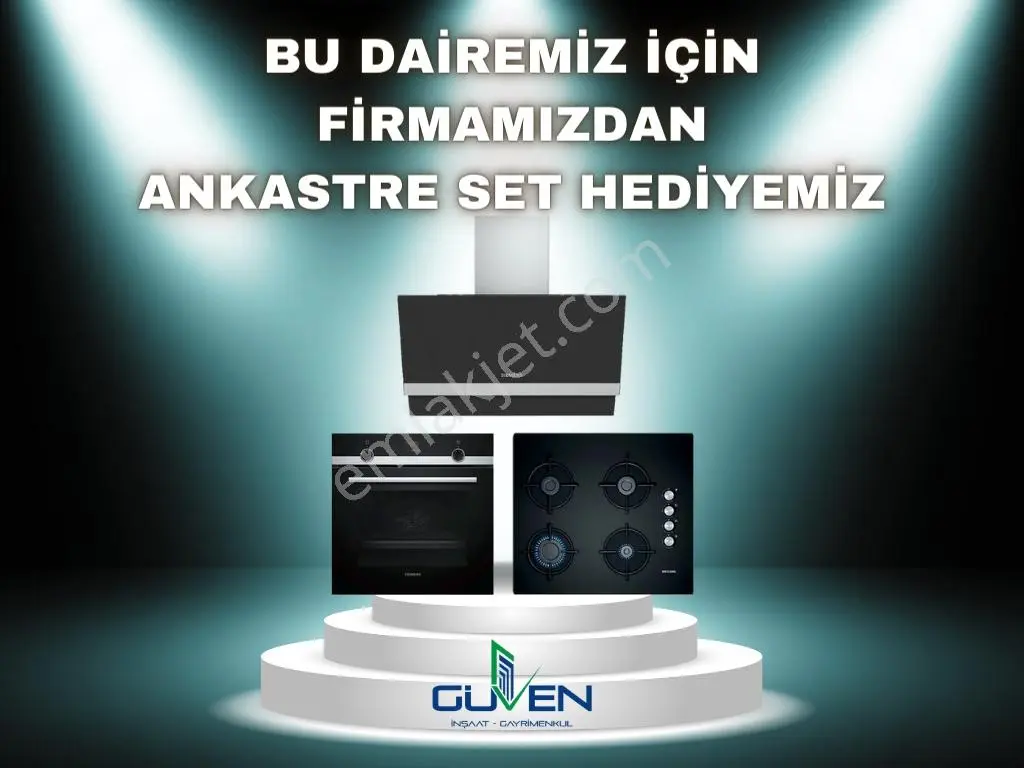 Güven'den Kapaklıda Cam Balkonlu Yerden Isıtmalı Geniş 2+1 Daire — fotoğraf 2