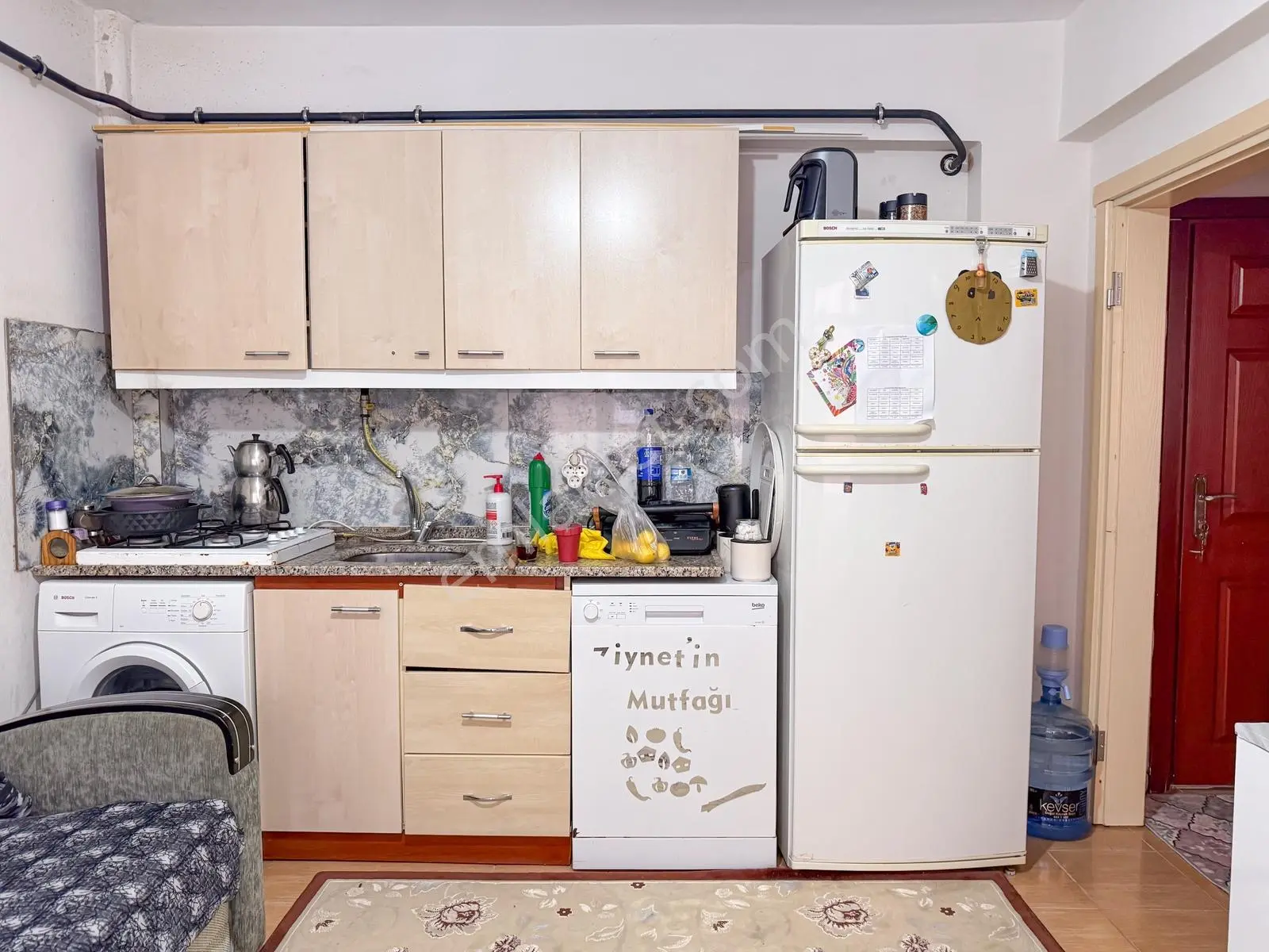 Kumbağ Merkezde İskanlı Kat Mülkiyetli Binada Satılık 1+1 Daire — fotoğraf 9