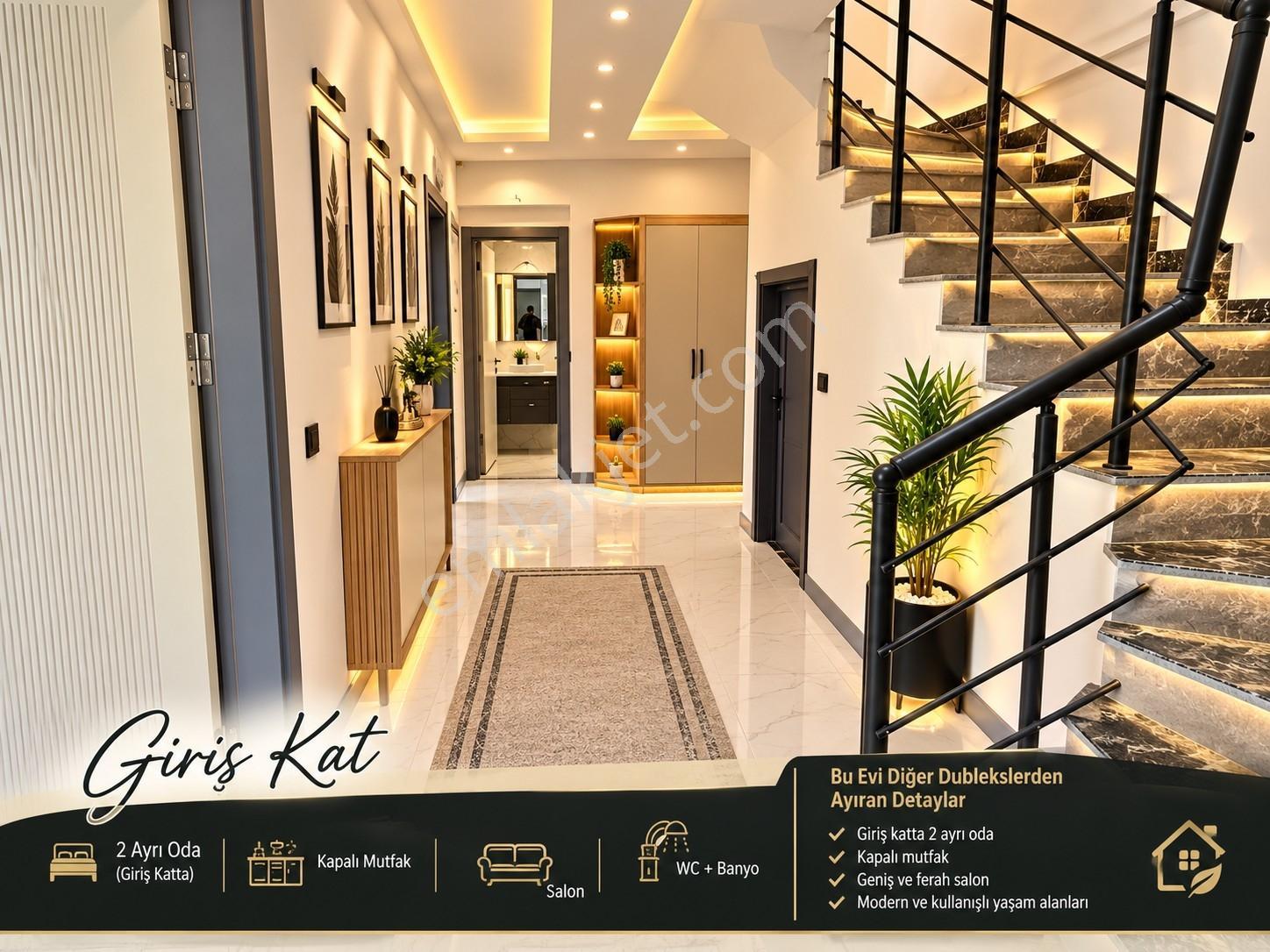 Onmax Burhaniye Merkezde 4+1 180 M2 Satılık Dubleks Daire