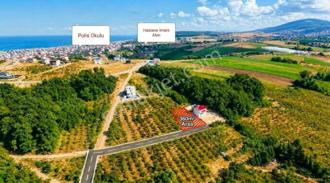 Alan Emlak; Taflanda Deniz Manz. 4 Kata İmarlı Satılık Arsa — fotoğraf 2