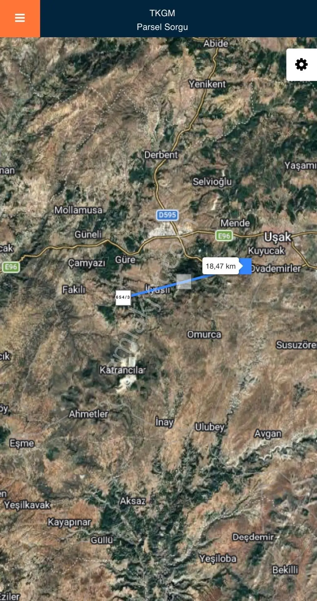 Balcity-uşak İlyaslı’da Osb’ye 5,5 Km Mesafede 9.464 M² Müstakil Tapulu Arazi — fotoğraf 13