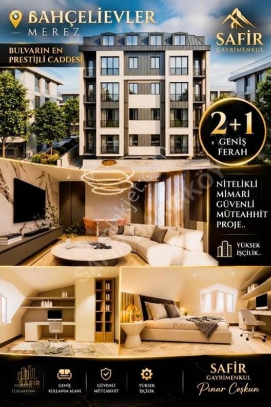 Bahçelievler Merkez Güvenli Mütaahit Nitelikli Mimari 2+1Satılık