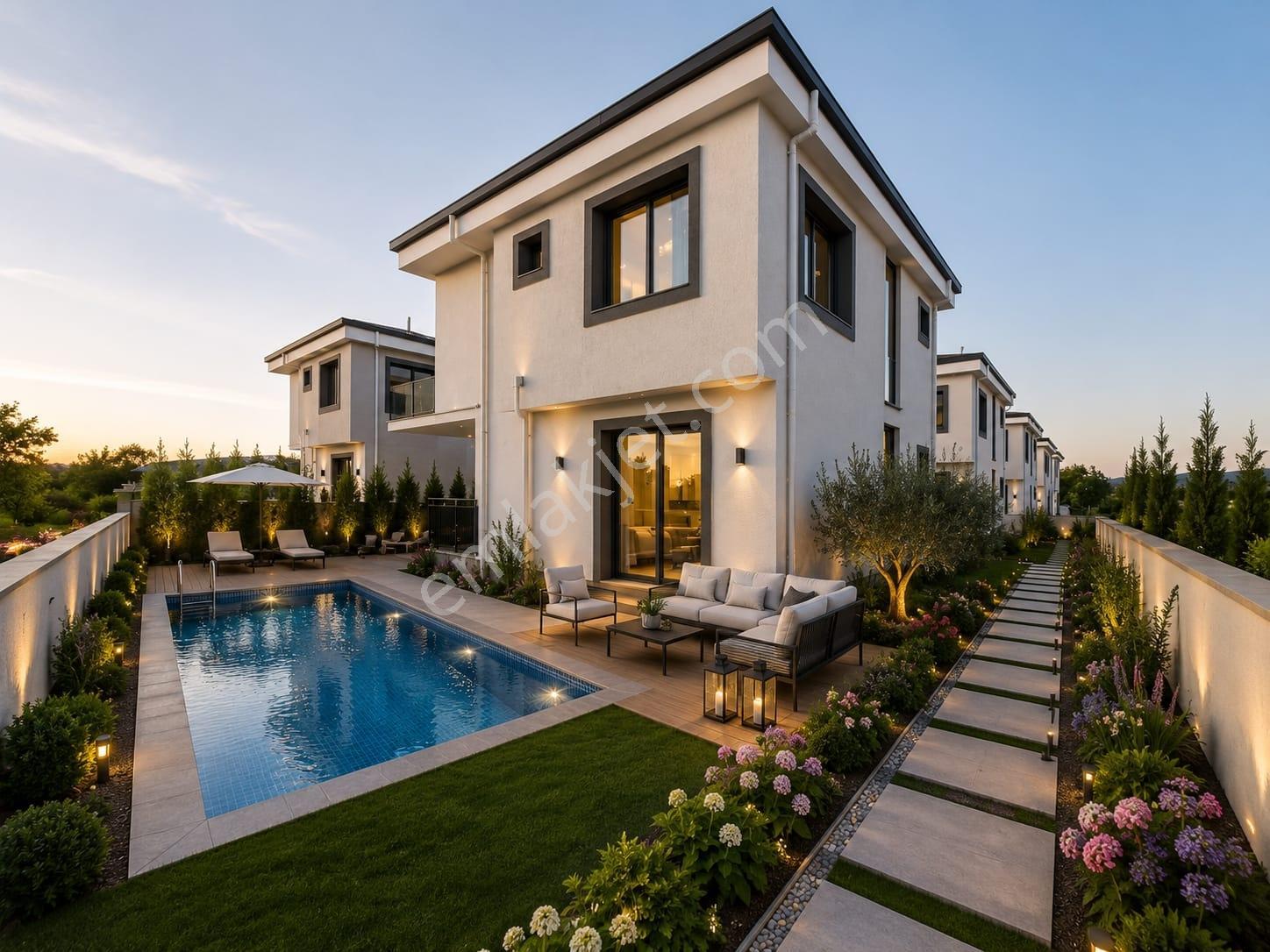 Huzur^Dan Ultra Lüks 3+1 Satılık Villa, 130M², Mükemmel Ötesi
