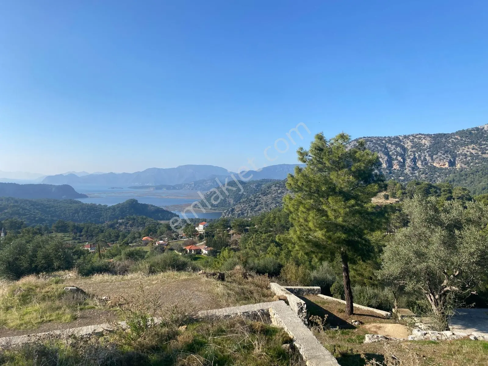 Gökbelde Satılık Deniz Manzaralı Arsa (Gba04)