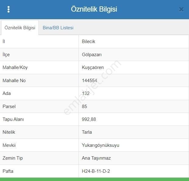 Gölpazarı'da Geyve Göynük Deresine Sınır 992 M2 Yatırımlık Tarla — fotoğraf 13