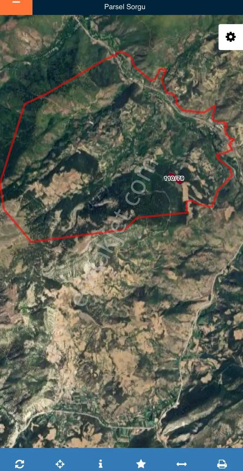Bolu Mudurnu Kovucak Mah. Yatırımlık 11.863 M2 Tarla