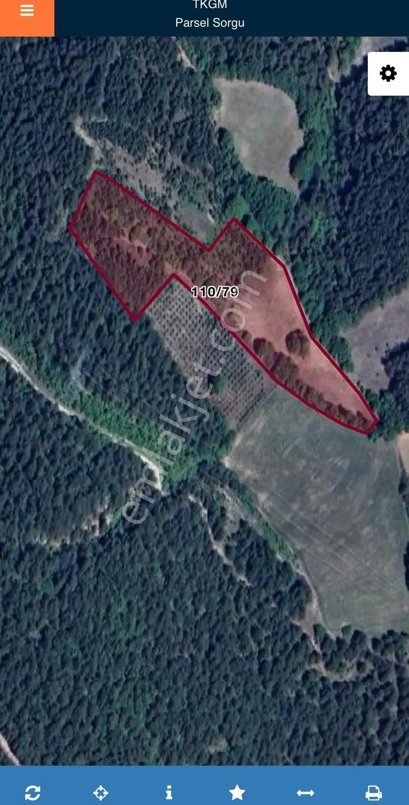 Bolu Mudurnu Kovucak Mah. Yatırımlık 11.863 M2 Tarla — fotoğraf 3