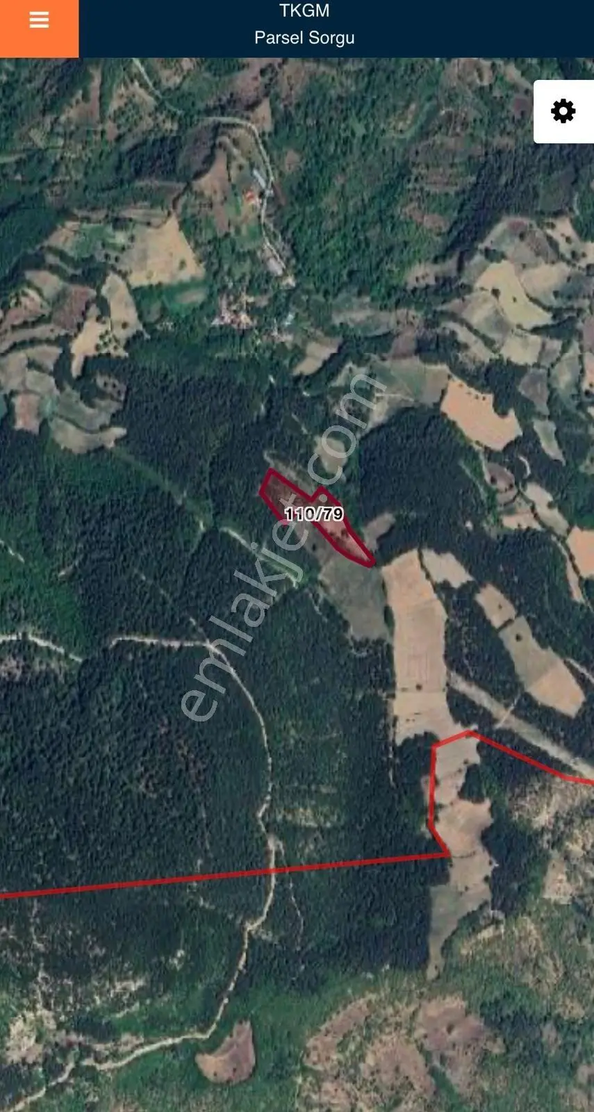 Bolu Mudurnu Kovucak Mah. Yatırımlık 11.863 M2 Tarla — fotoğraf 4
