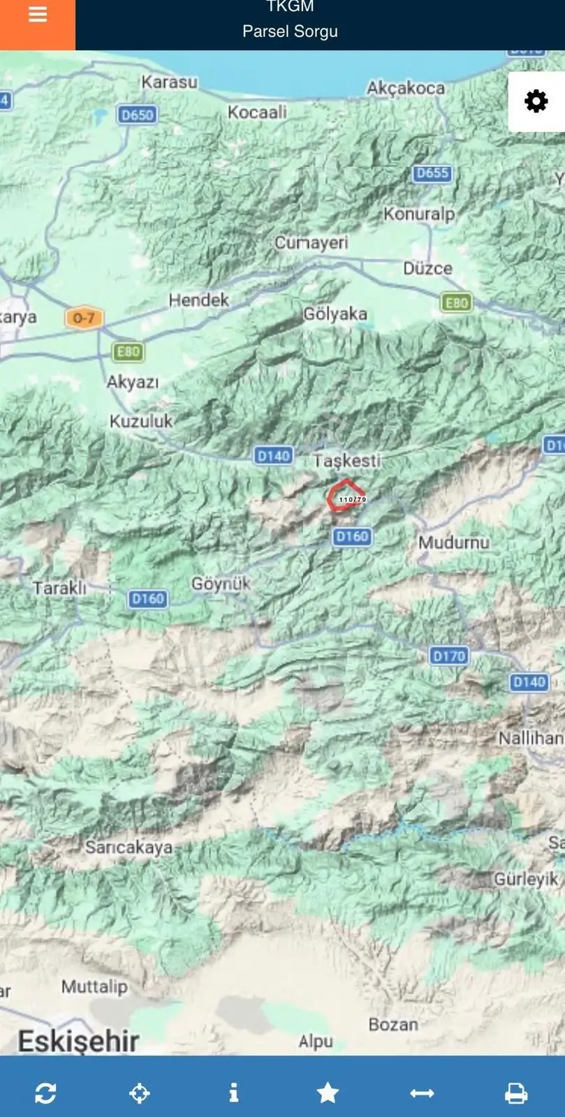 Bolu Mudurnu Kovucak Mah. Yatırımlık 11.863 M2 Tarla — fotoğraf 5
