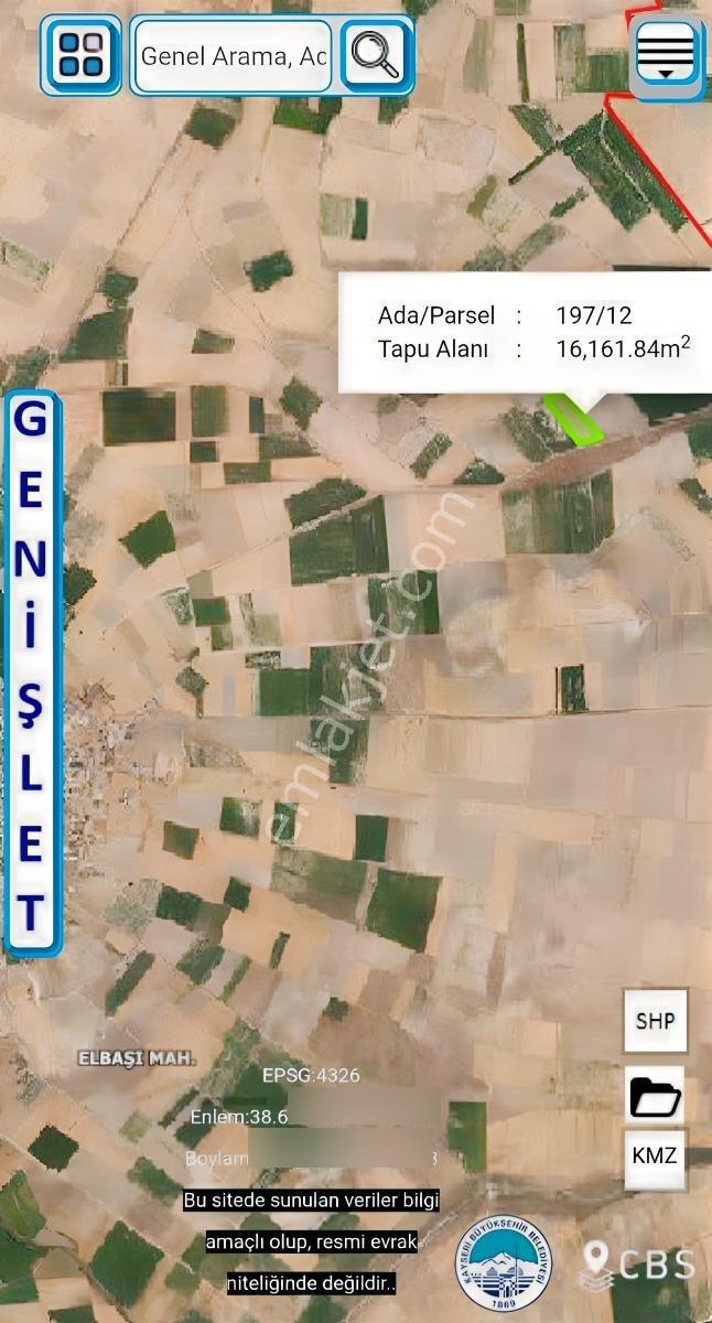 Bünyan Elbaşıda 16161 M2 Sulu Tarla — fotoğraf 5