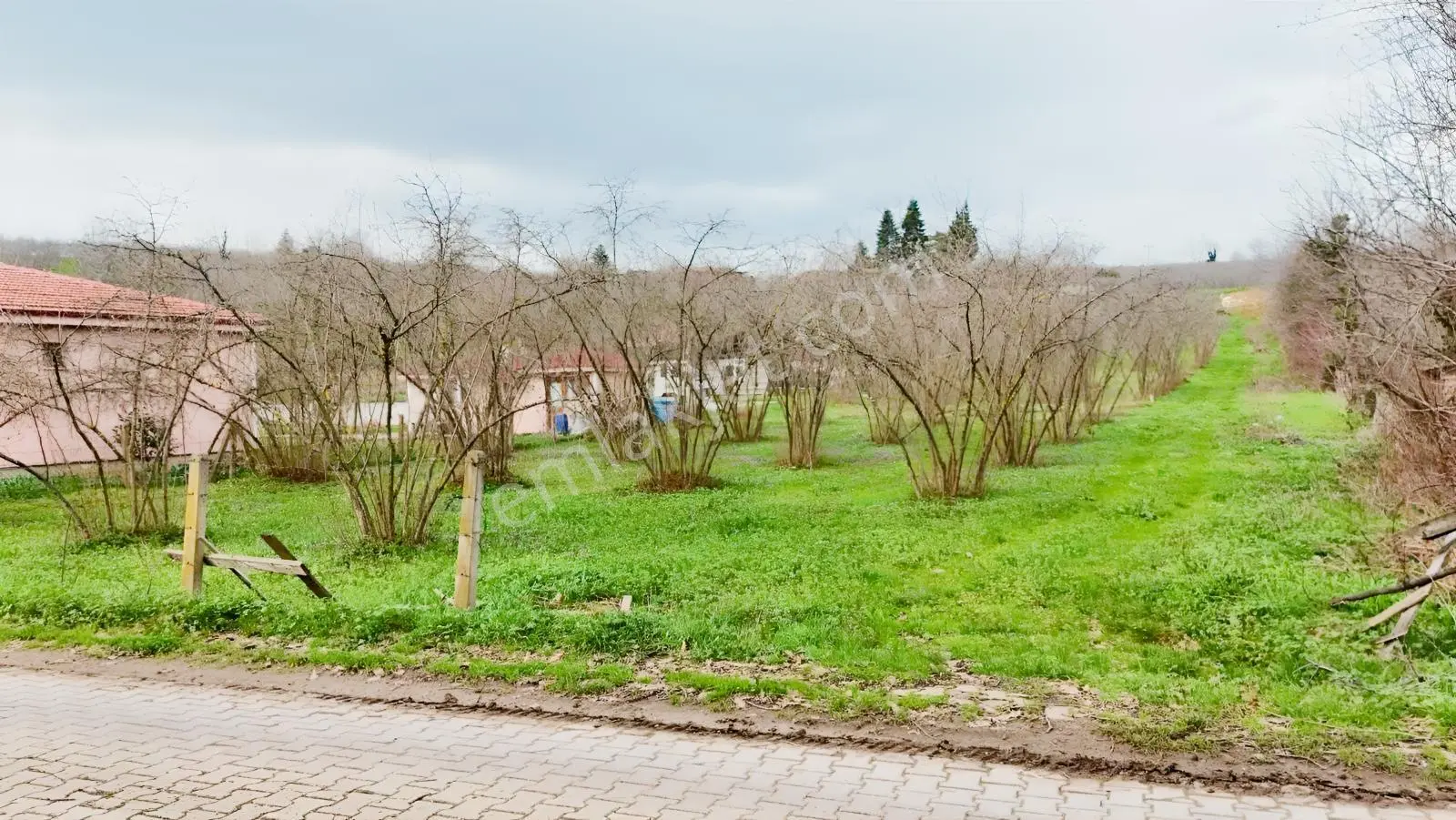 Balcıoğlundan Yola Cephe Köşe İmarlı Ruhsatlı 450m2 Düz Arsa ! — fotoğraf 4