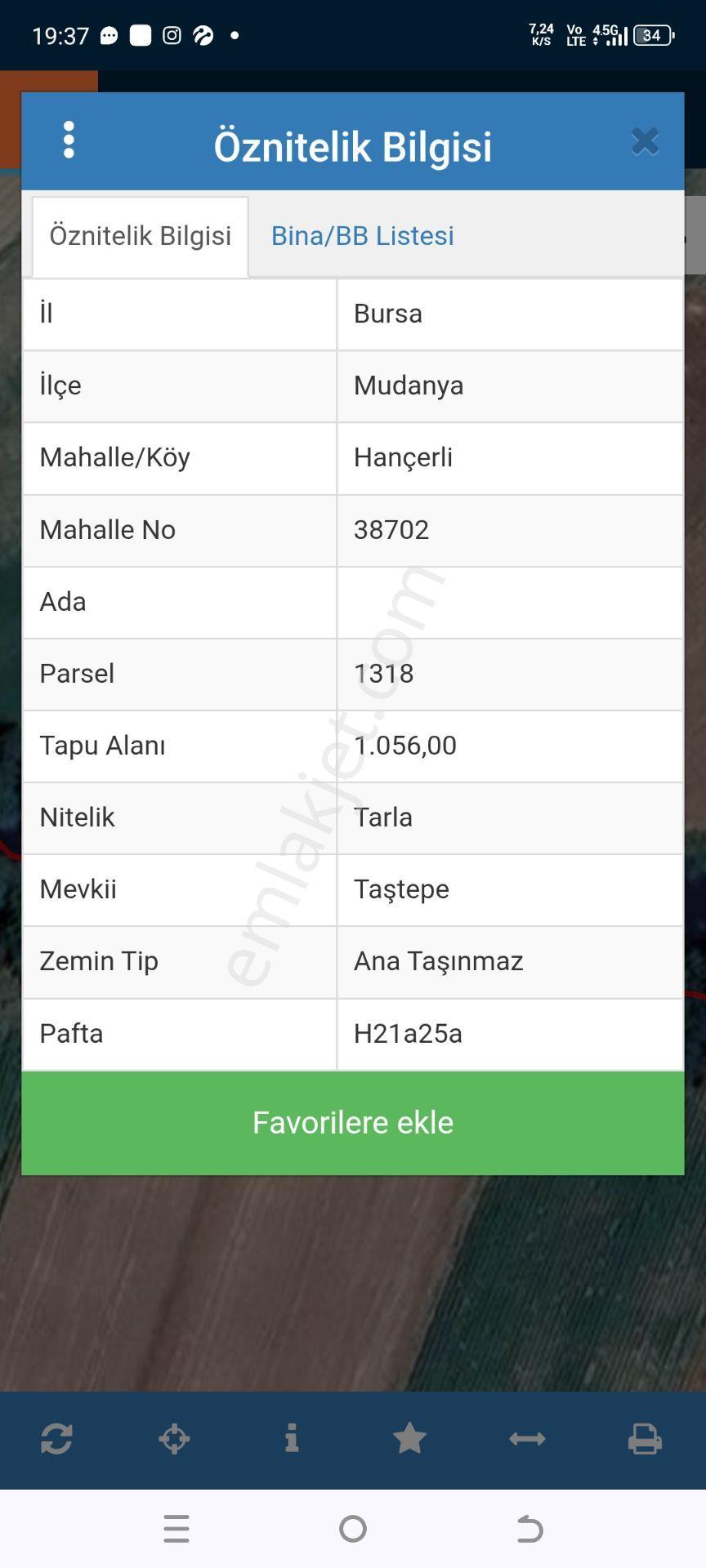 My Ekip Denbursanın Bati Yakası Mudanya Hançerlide Tam Yatırımlık Fırsat Arazi Kaçırmayın — fotoğraf 2