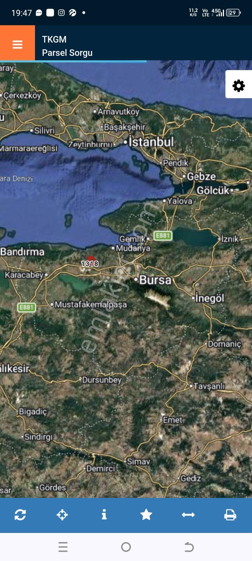 My Ekip Denbursanın Bati Yakası Mudanya Hançerlide Tam Yatırımlık Fırsat Arazi Kaçırmayın — fotoğraf 18
