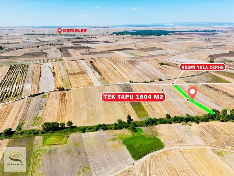 Saray Demirler Köyünde Tek Tapu 1.604 M2 Resmi Yola Cephe Kelepi — fotoğraf 6