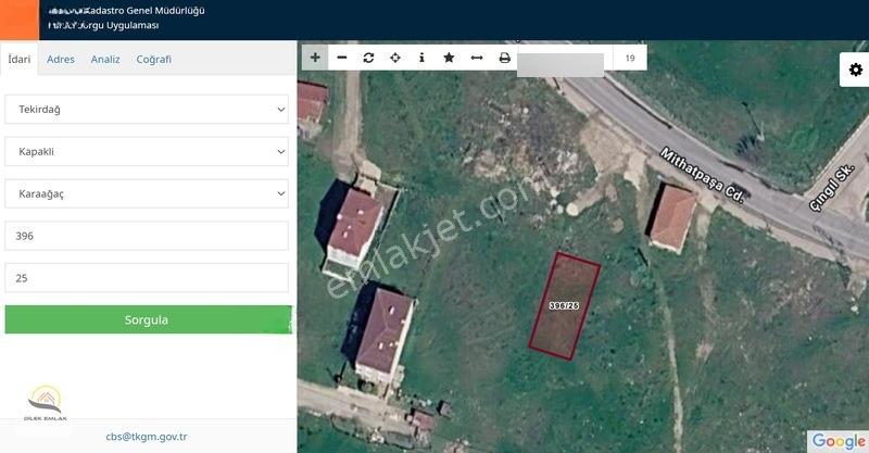 Kapaklı'da 4 Kat İmarlı Mahalle İçinde 290m2 Kelepir Arsa Acil.! — fotoğraf 4