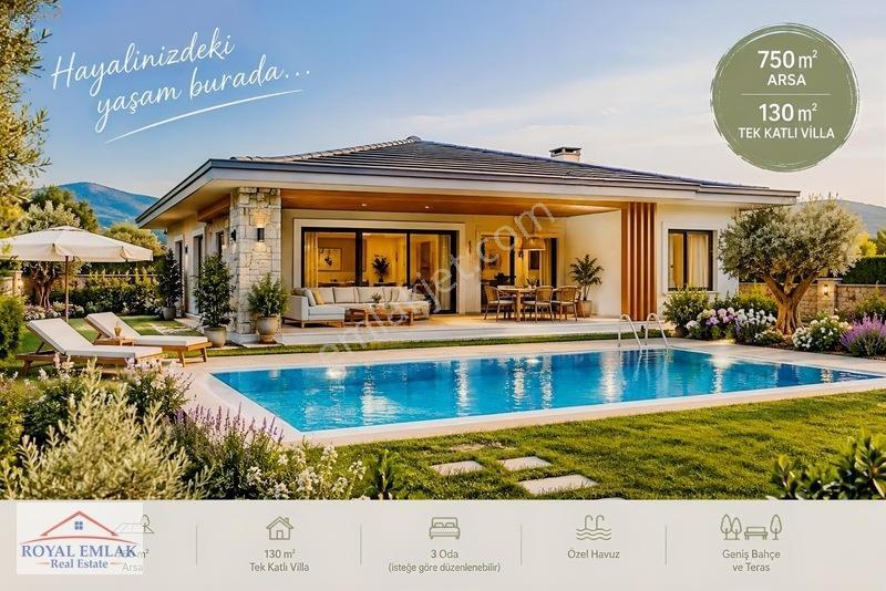 Muğla Milas Meşelikte Ful Göl Ve Deniz Manzaralı Satılık Arsa — fotoğraf 2
