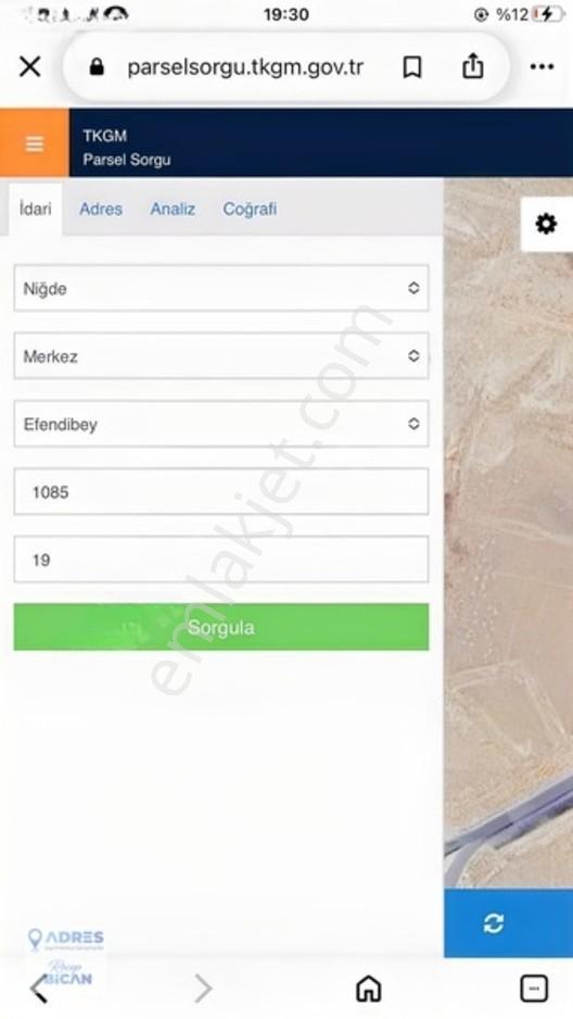 Niğde Merkez Efendibey Mahallesinde Satılık 776 M² Parsel — fotoğraf 2