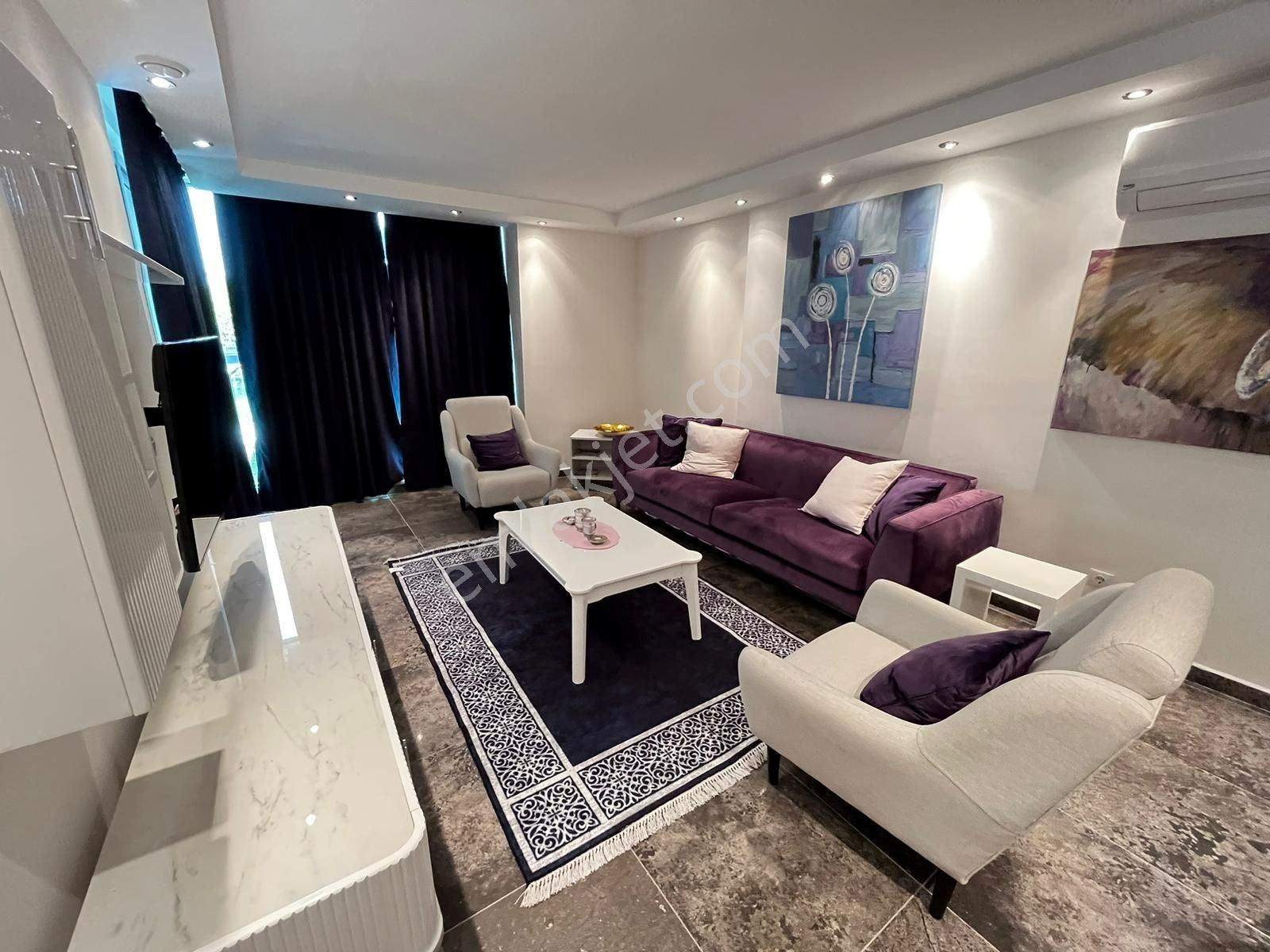 Alanya Cikcilli Ultra Lüks Eşyalı Full Kompleks 3+1 Satılık Daire — fotoğraf 8